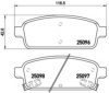 BREMBO P 59 080 Brake Pad Set, disc brake